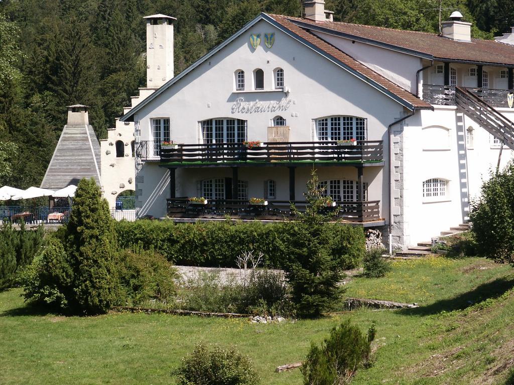 Hotel Aux Truites Bleues Fort-du-Plasne Esterno foto